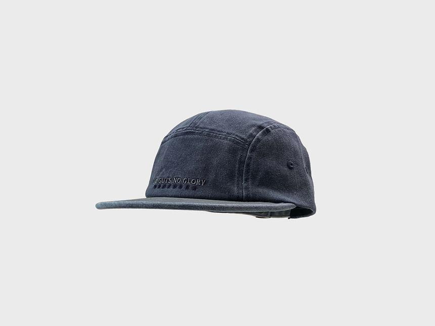 Letter Embroidered Corduroy Cap Product Image