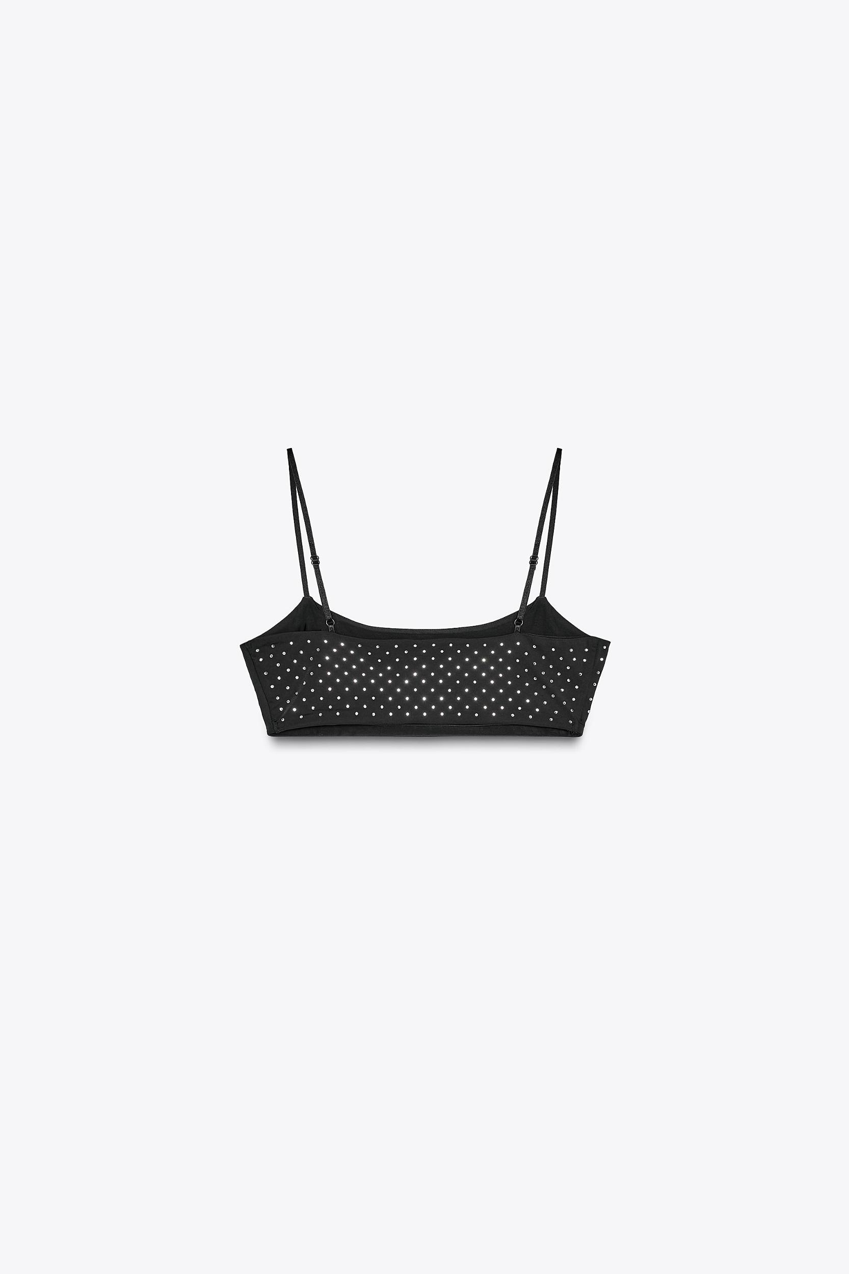 SHIMMER CROPPED TOP Product Image