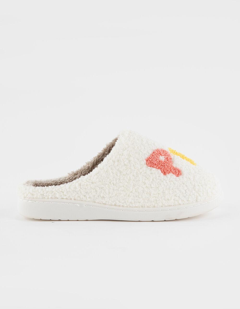MIA Cozi Peace Womens Clog Slippers - WHITE Product Image