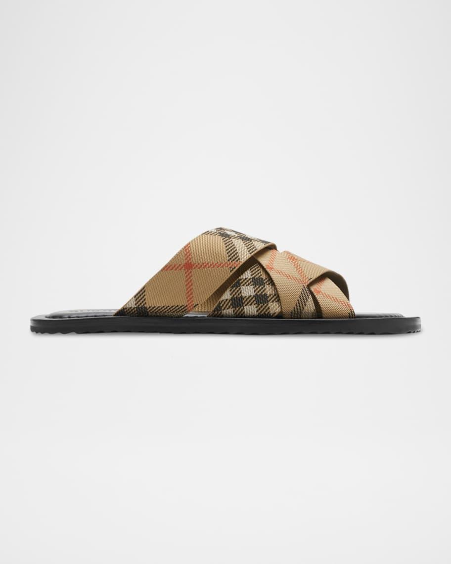 Mens Check Pavilion Slide Sandals Product Image
