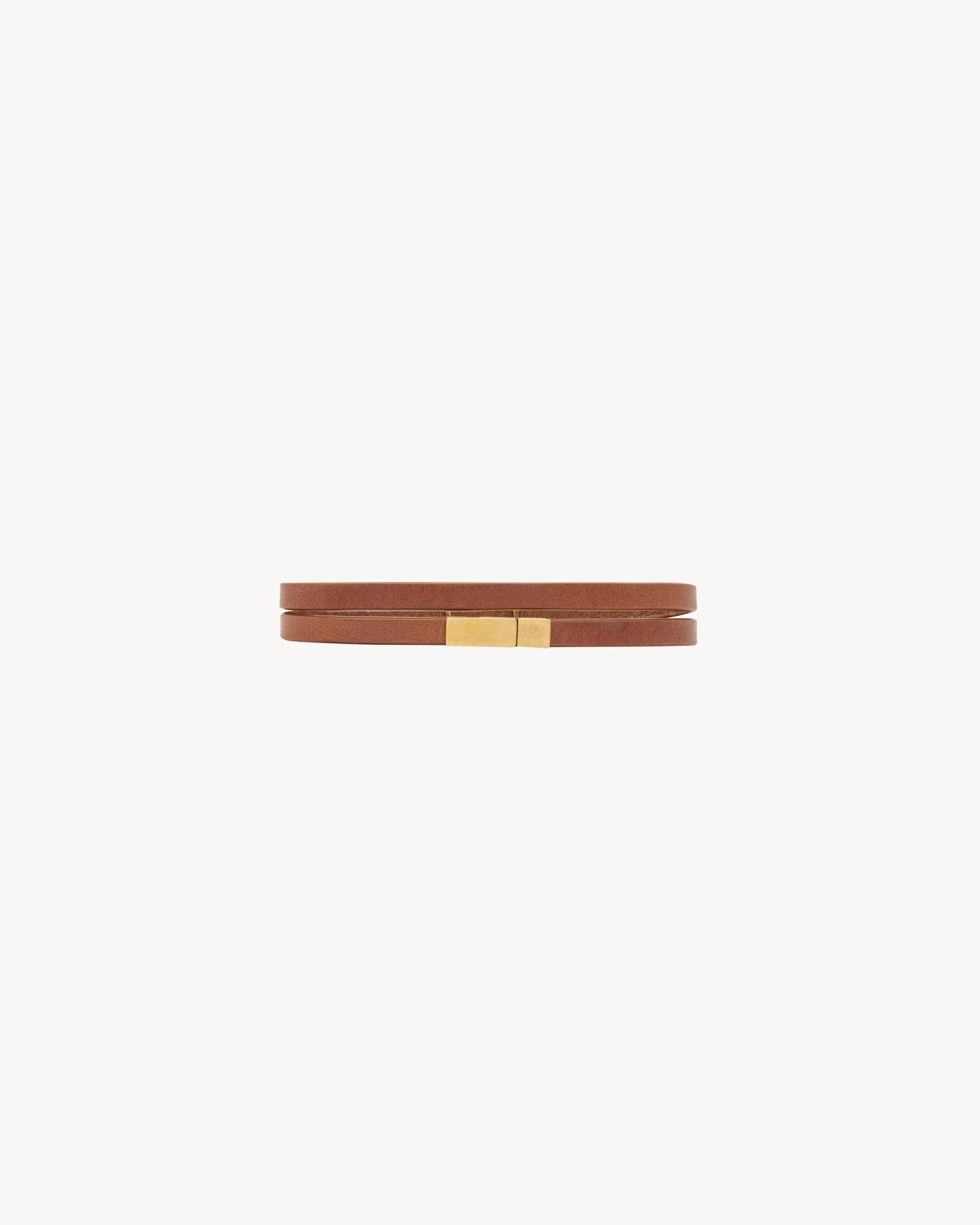 LETTER card case in leather Product Image