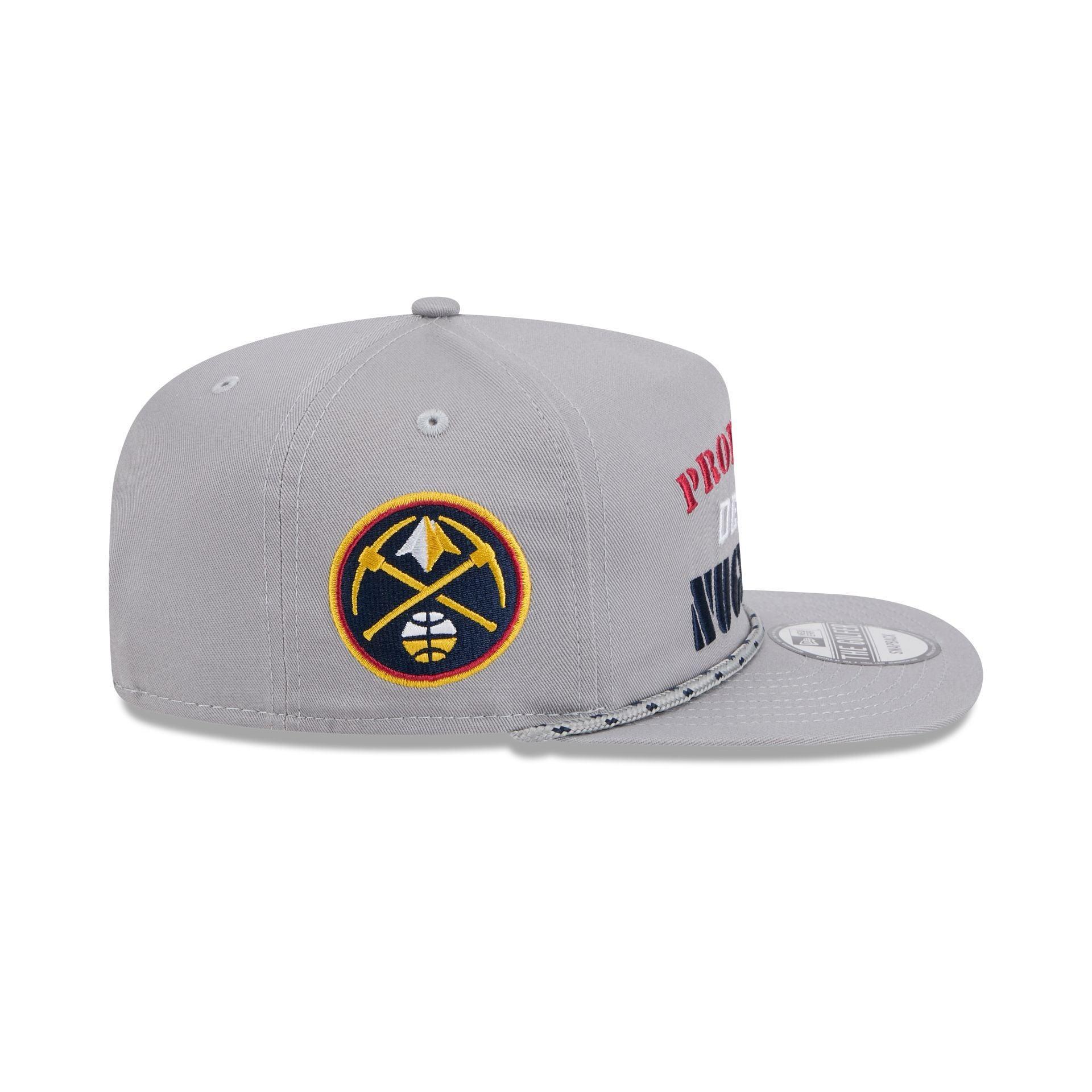 Denver Nuggets Vintage Gray Rope Golfer Hat Male Product Image