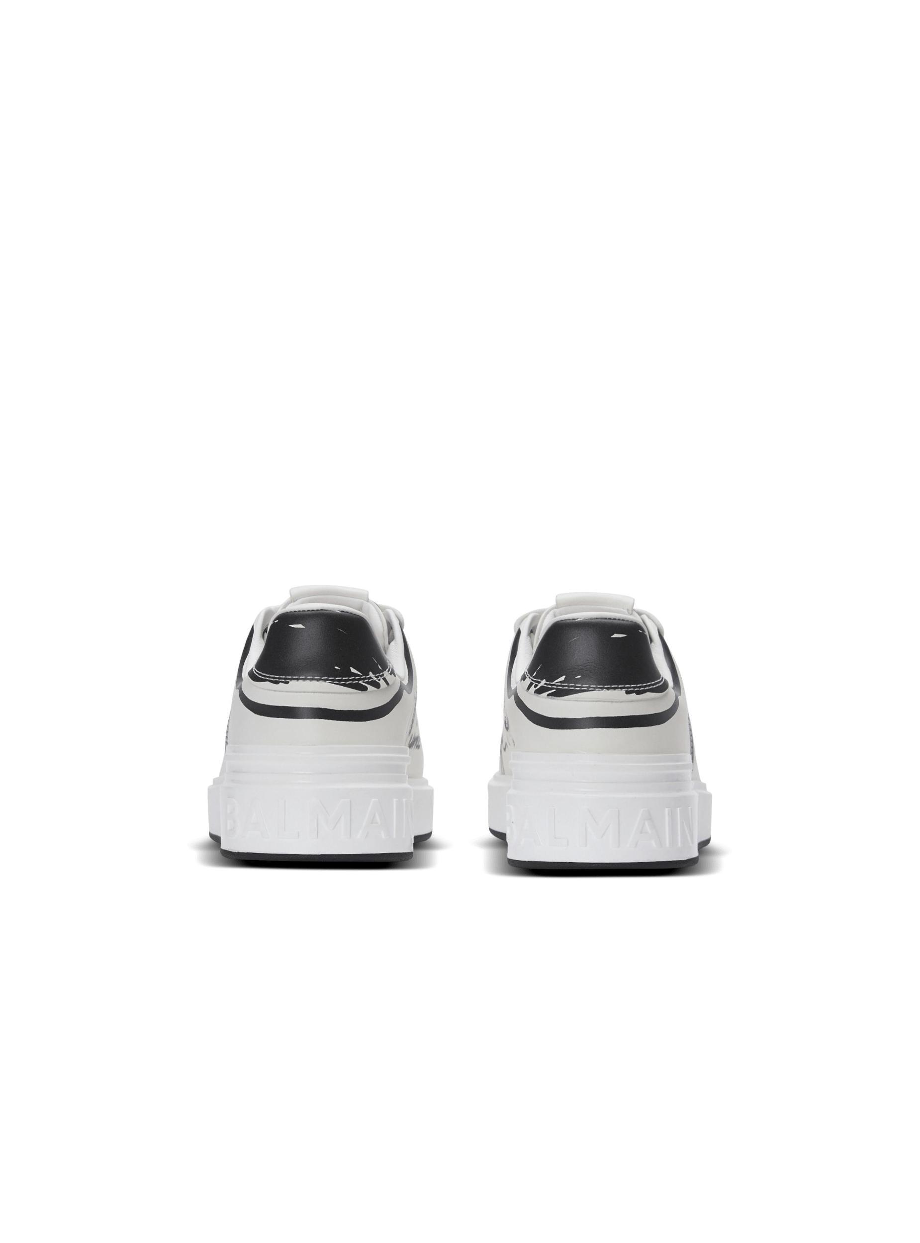 B-Court printed calfskin trainers  Product Image