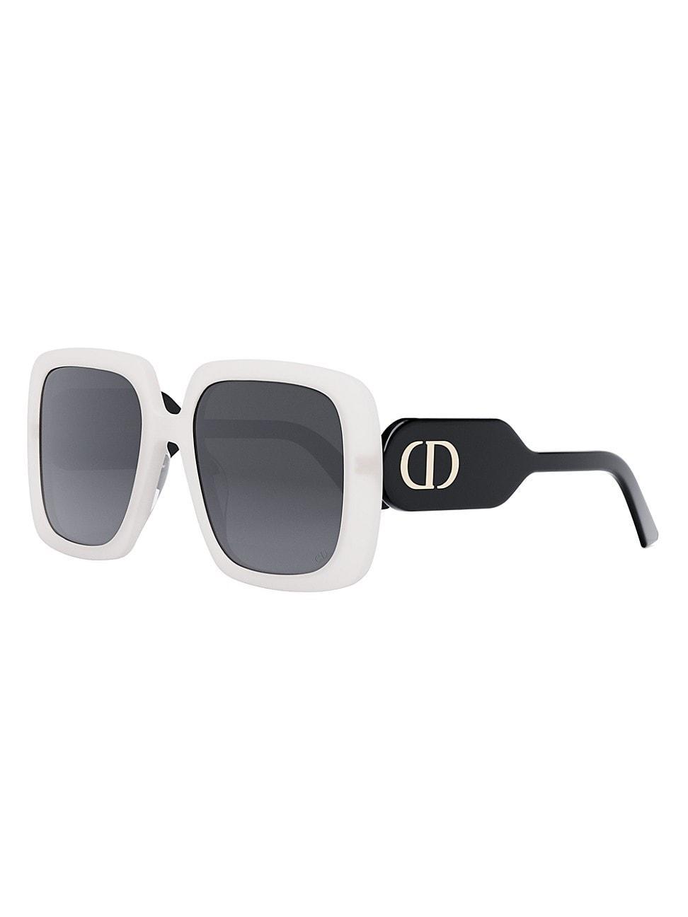 Men's Ray-Ban 0RB0840S 51mm Mega Wayfarer Square Gradient Sunglasses, Black Product Image