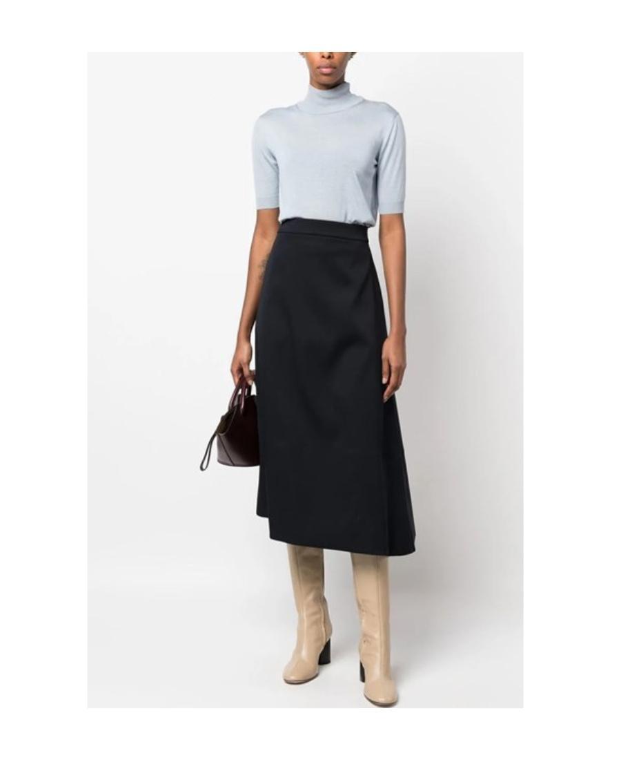JIL SANDER Asymmetrical Skirt Skirts In Black Product Image