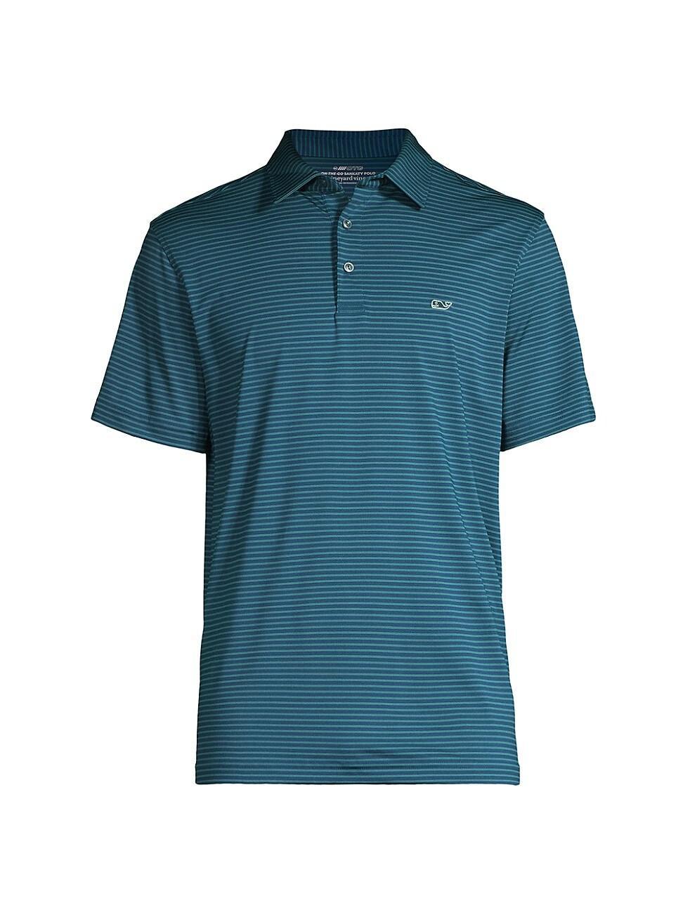 Vineyard Vines Bradley Striped Sankaty Polo Shirt Product Image