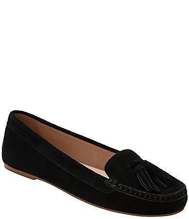 Jack Rogers Melnick Tassel Suede Moccasins Product Image