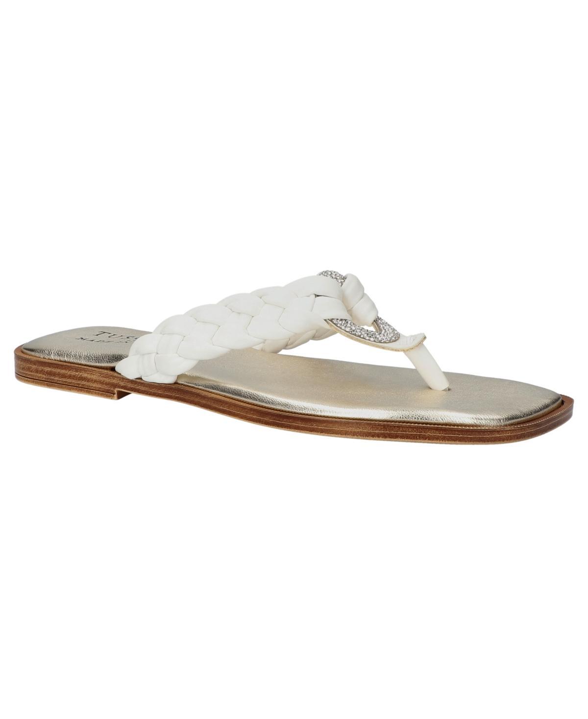 Tuscany by Easy Street Coletta Women's Thong Sandals, Size: 11 Product Image