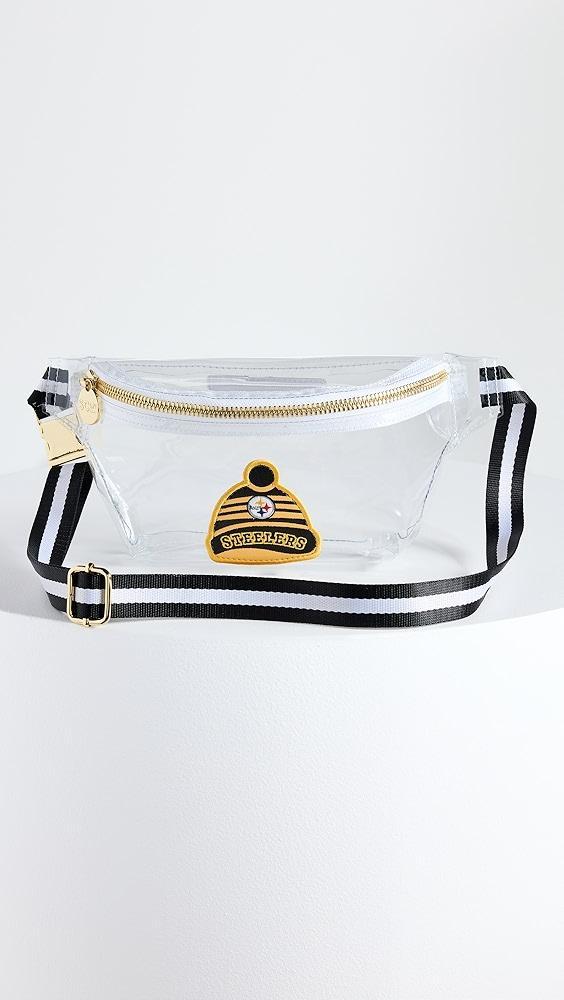 Stoney Clover Lane Pittsburgh Steelers Clear Fanny Pack | Shopbop Product Image