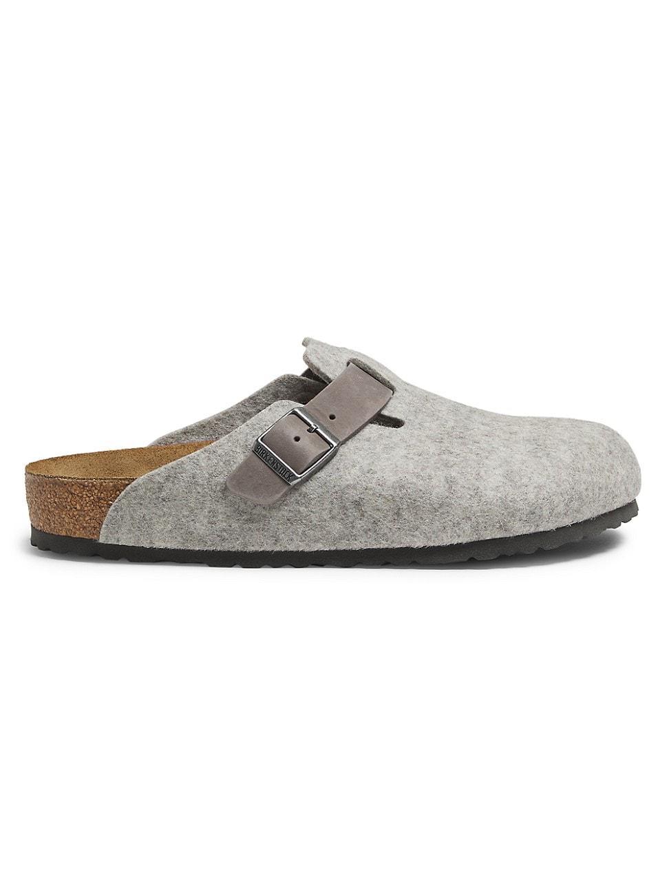 Birkenstock Mens Boston Mixed Material Clogs Product Image