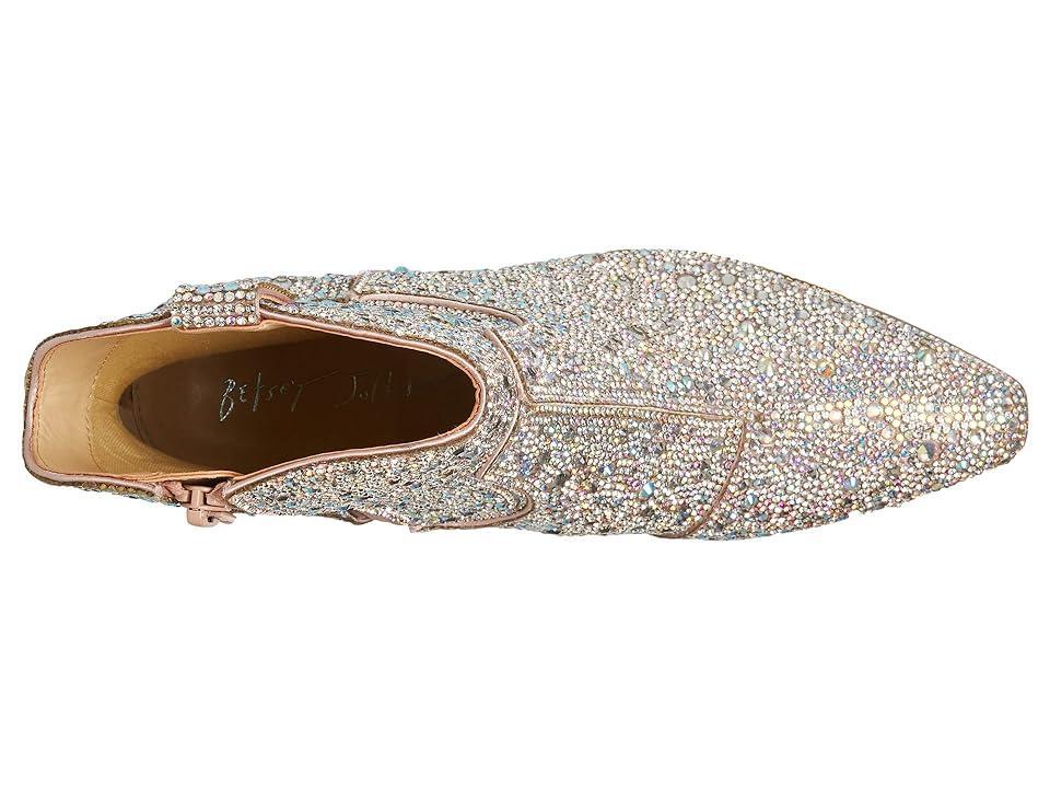 Blue by Betsey Johnson Diva Rhinestone Western Booties Product Image