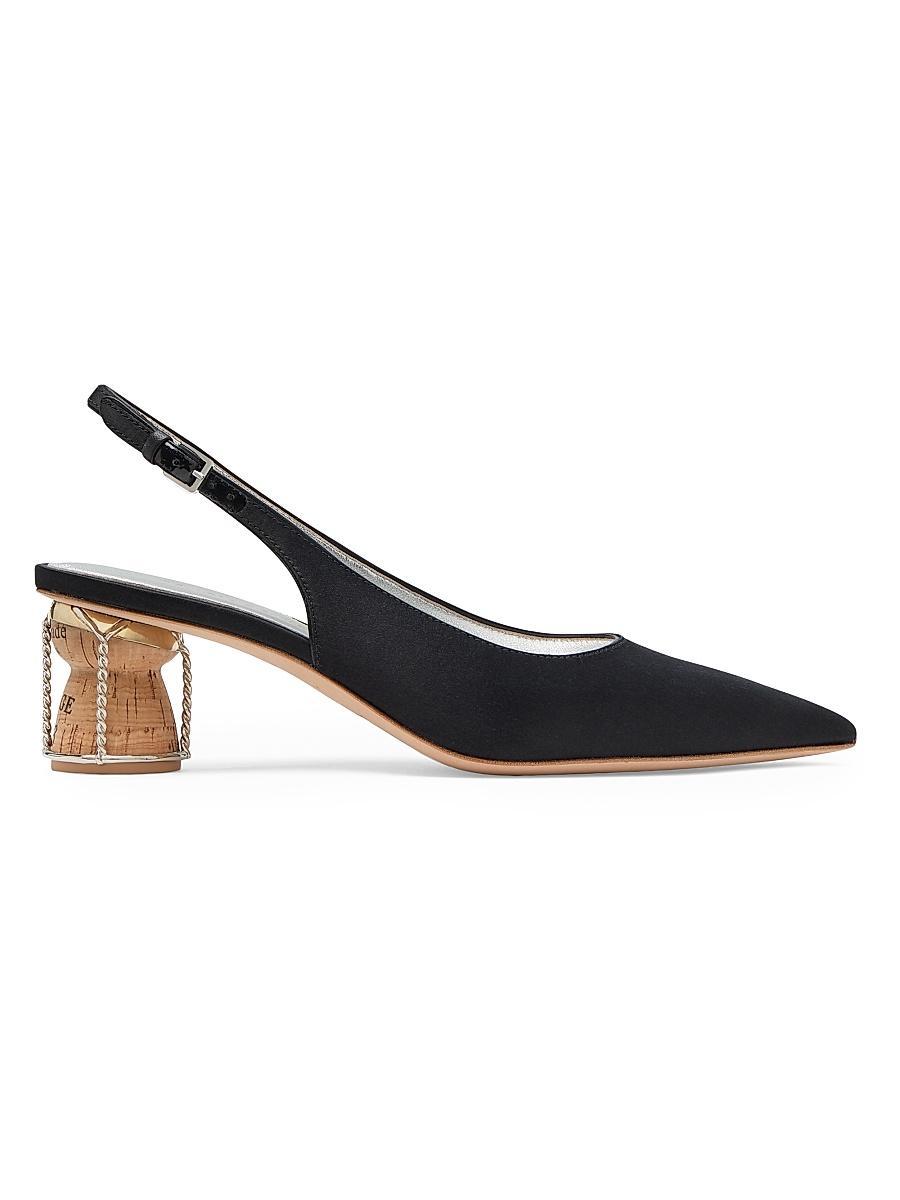 So Jane Patent Red Sole Slingback Pumps Product Image