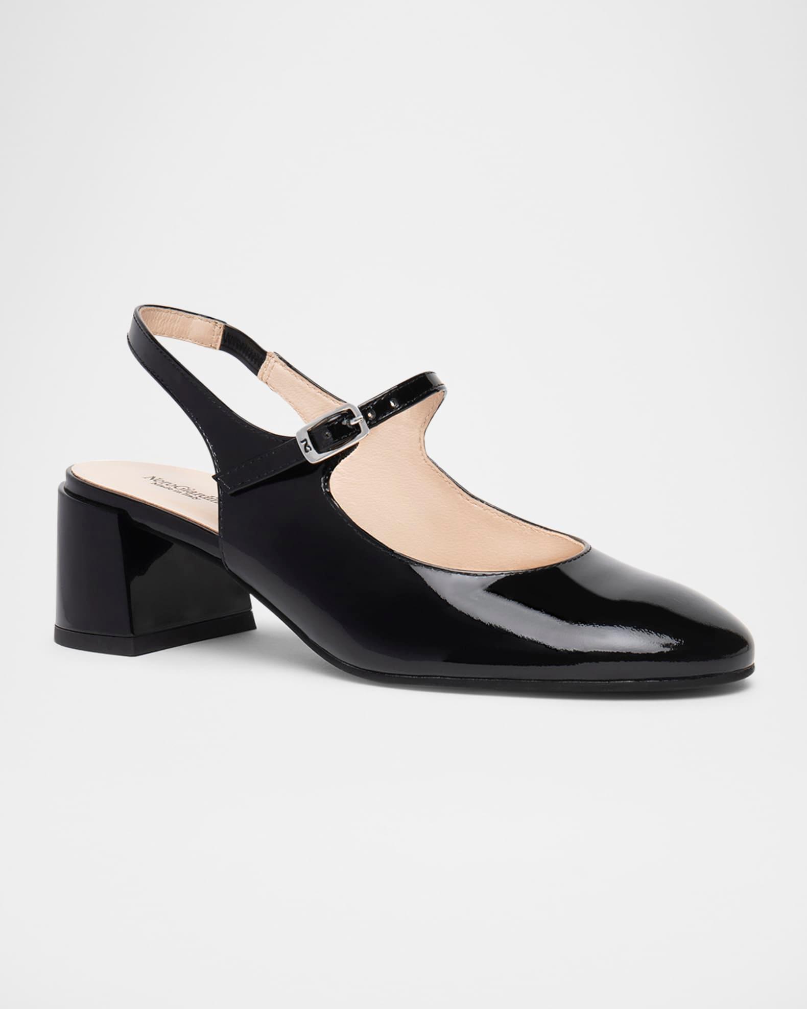 Patent Mary Jane Ballerina Pumps Product Image