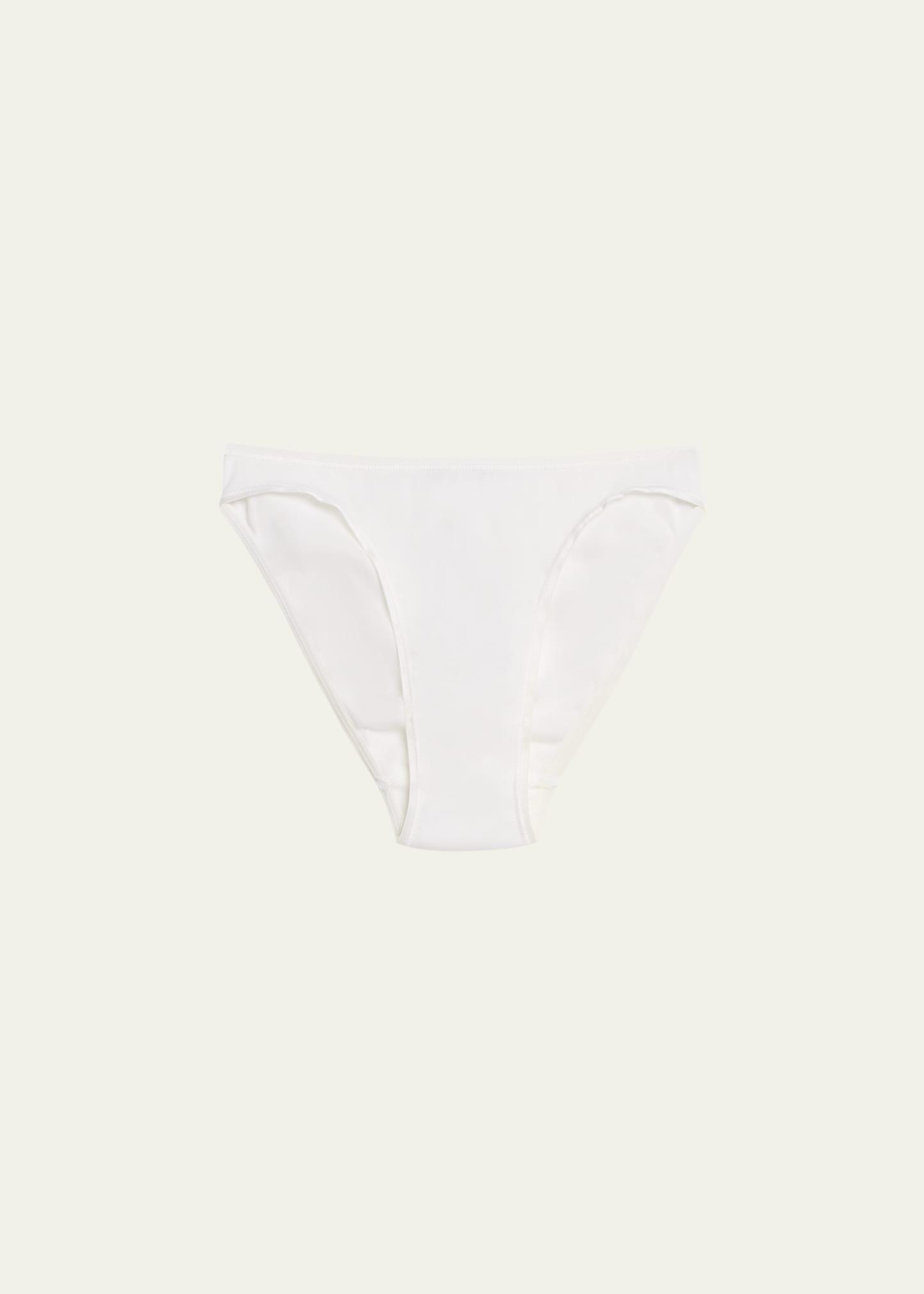 Seamless High-Cut Cotton Briefs Product Image