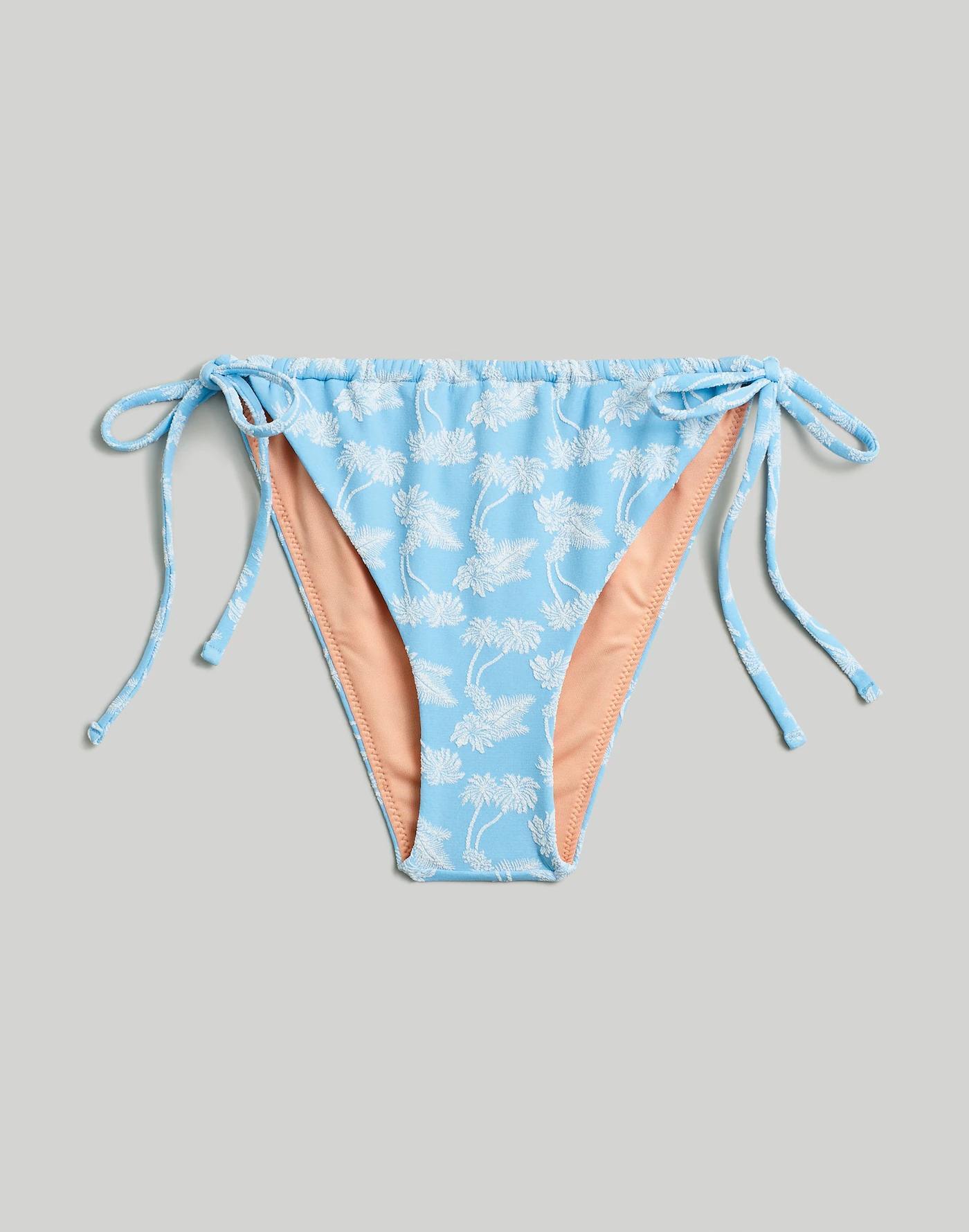 String Bikini Bottom in Floral Product Image