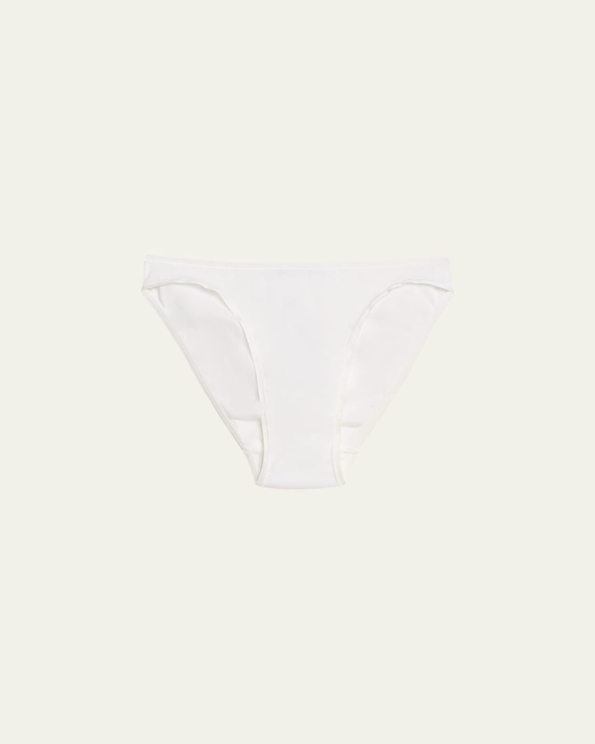 Seamless High-Cut Cotton Briefs Product Image