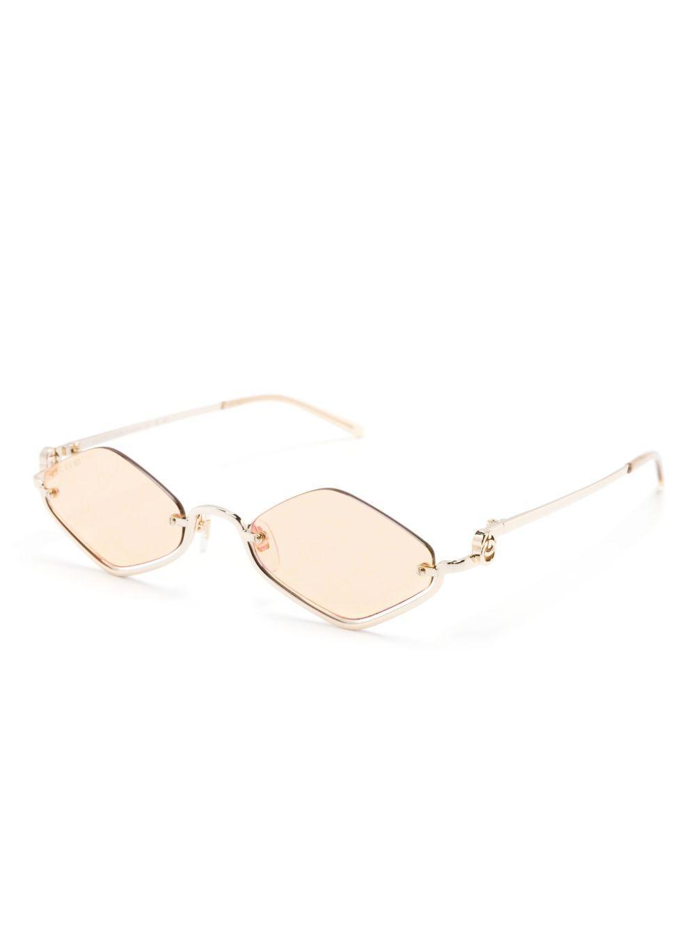 geometric-frame sunglasses Product Image