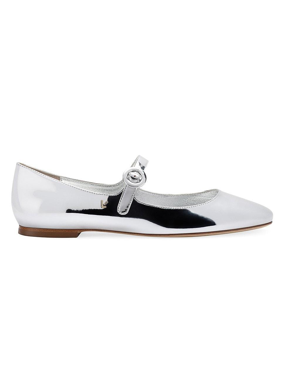 Larroude Womens Blair Mary Jane Ballet Flats Product Image