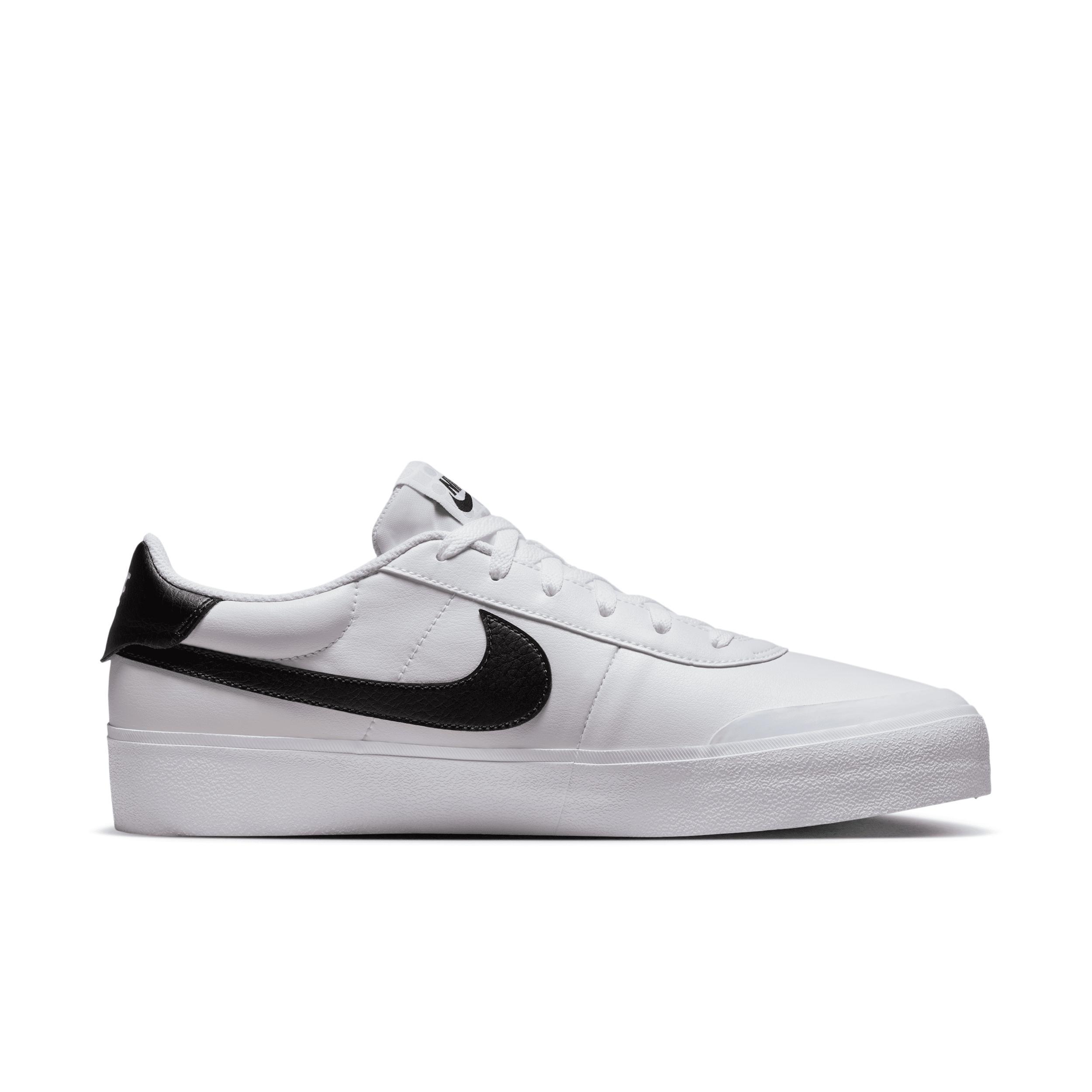 Nike Court Shot Men's Shoes, Size: 7.5, White Black Product Image