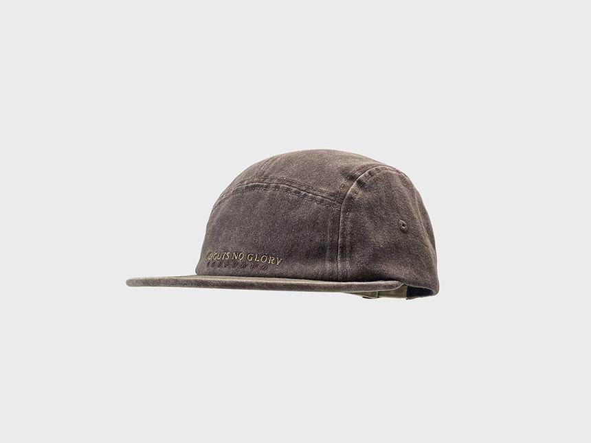 Letter Embroidered Corduroy Cap Product Image
