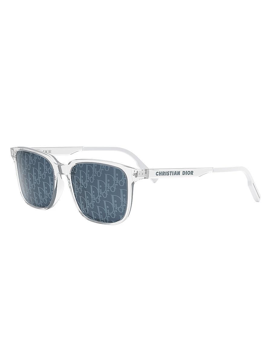 Mens Monochroms 55mm Geometric Sunglasses Product Image