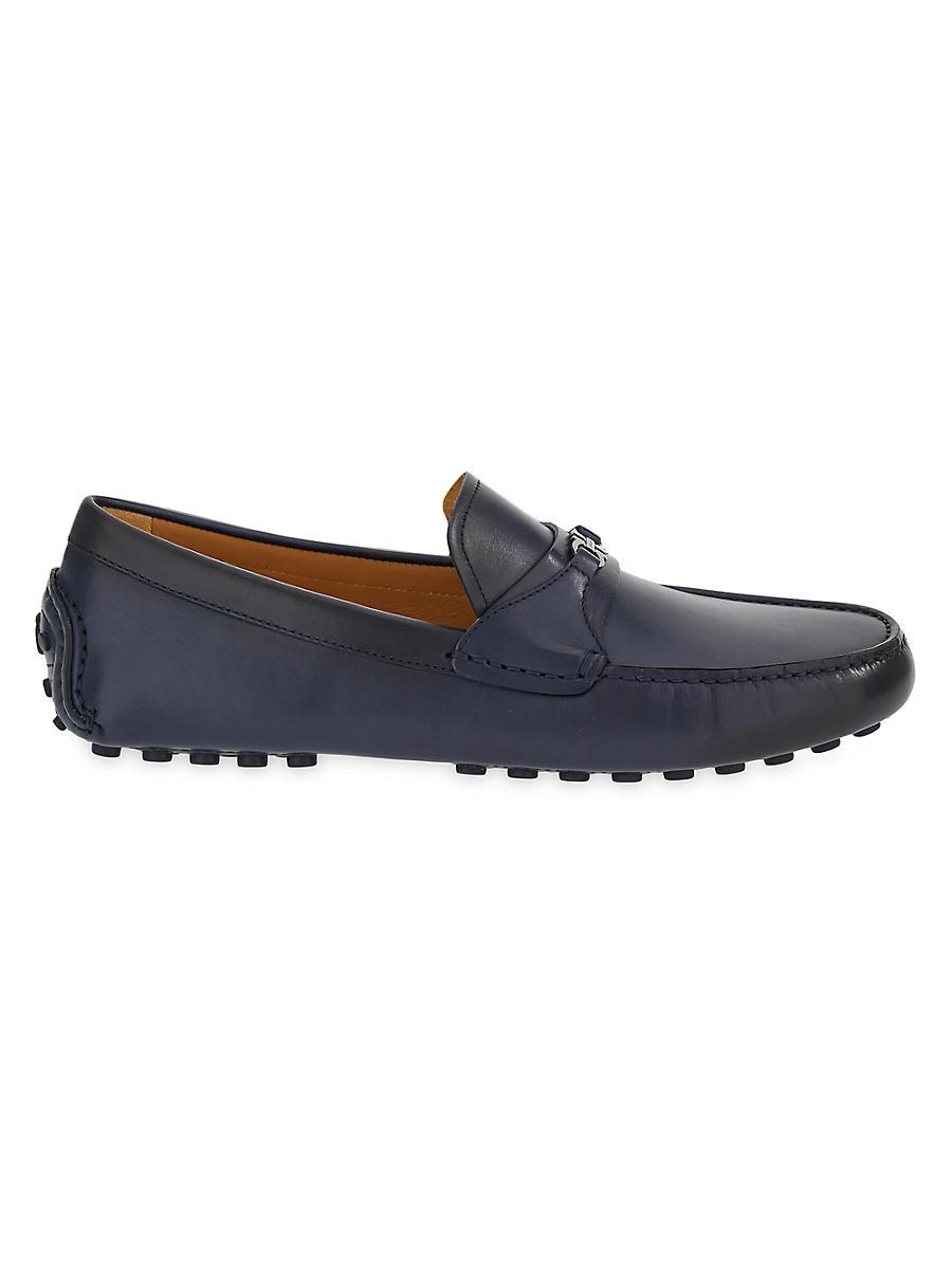 Mens Florin Leather Loafers Product Image