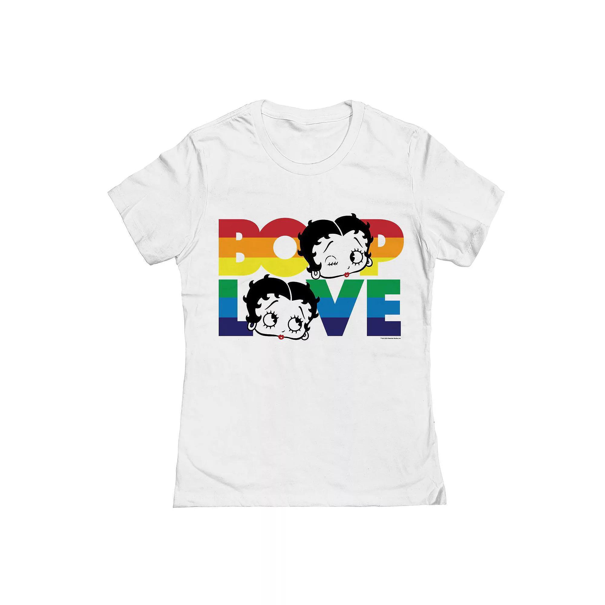 Junior's Grayson Threads The Label Love Pride Graphic Tee, Women's, Size: Medium, White Product Image