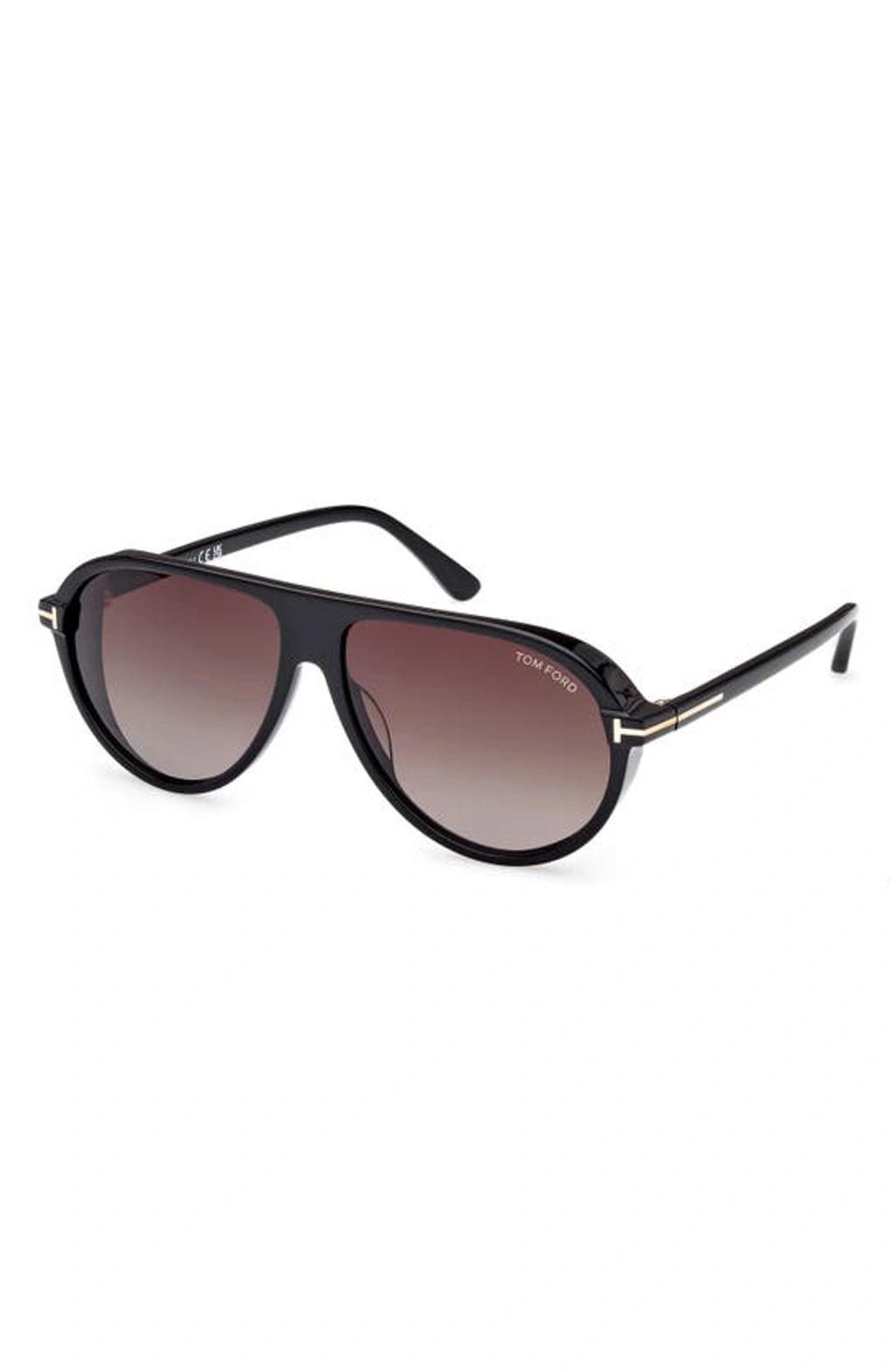 Tom Ford Marcus Pilot Sunglasses, 60mm Product Image