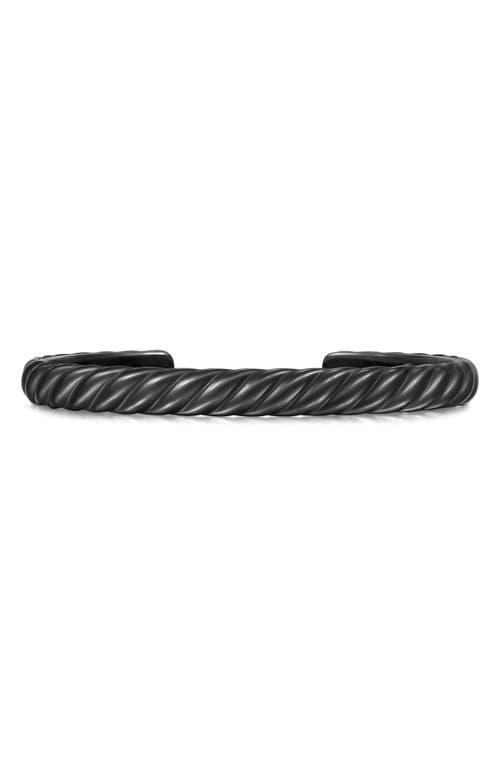 Womens Cable Flex Bracelet in Sterling Silver Product Image