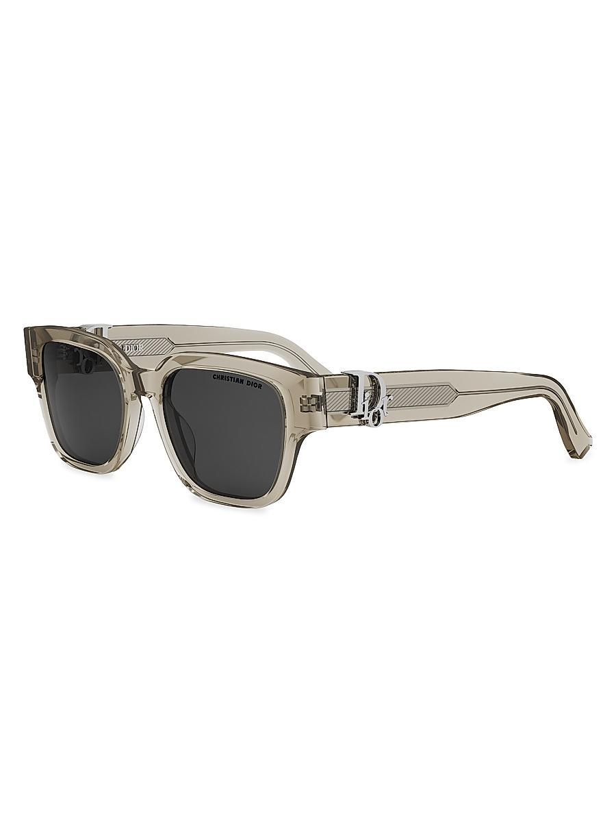 Mens DiorOblique S1I 53MM Square Sunglasses Product Image