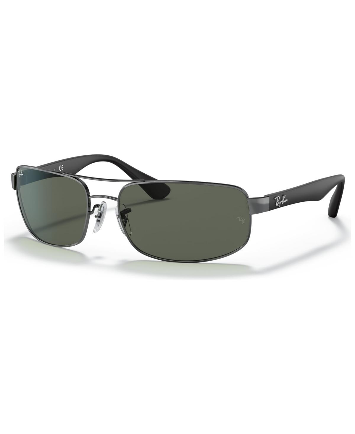 Ray-Ban Mens 0RB3445 61mm Rectangle Polarized Sunglasses Product Image
