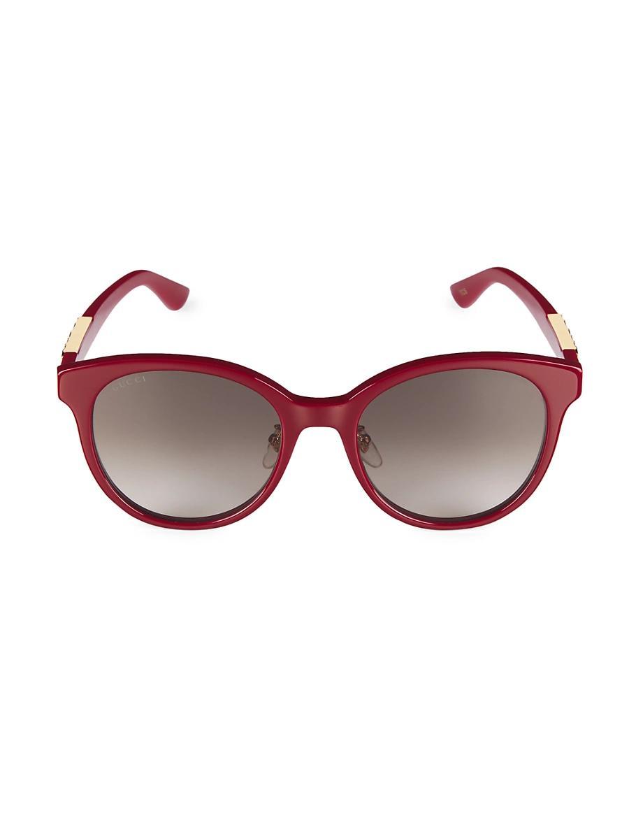 Logo Round Acetate Sunglasses Product Image