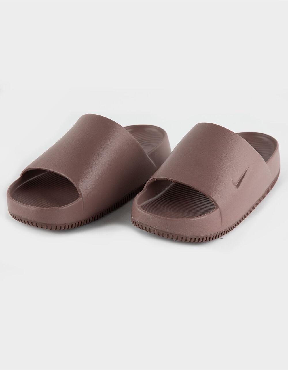 NIKE Calm Womens Slide Sandals - SESAME Product Image