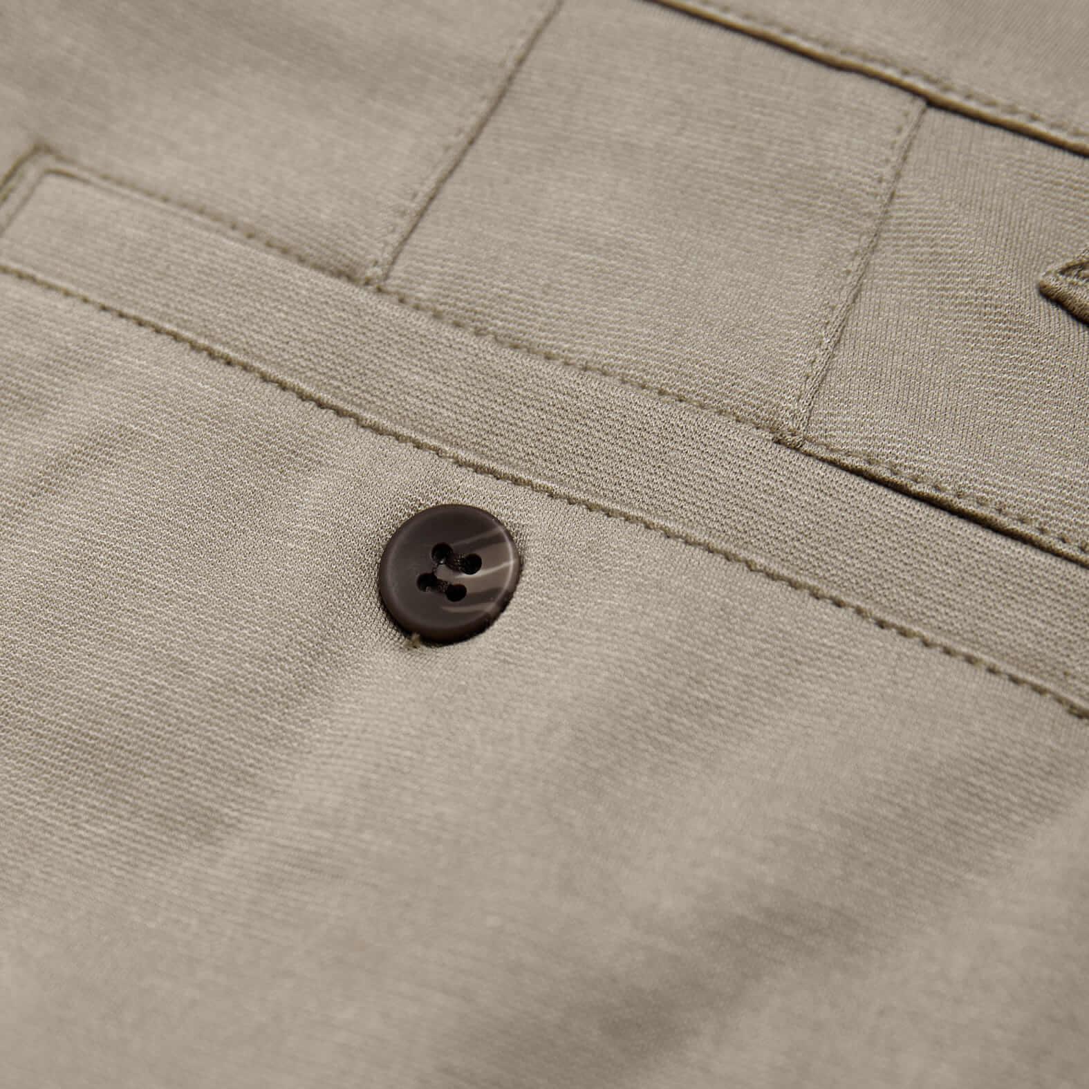 True Classic 7" Khaki Comfort Knit Men's Chino Shorts Product Image