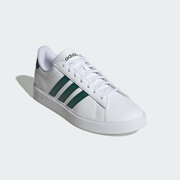 adidas Grand Court Shoes Halo Silver 13 Mens Product Image