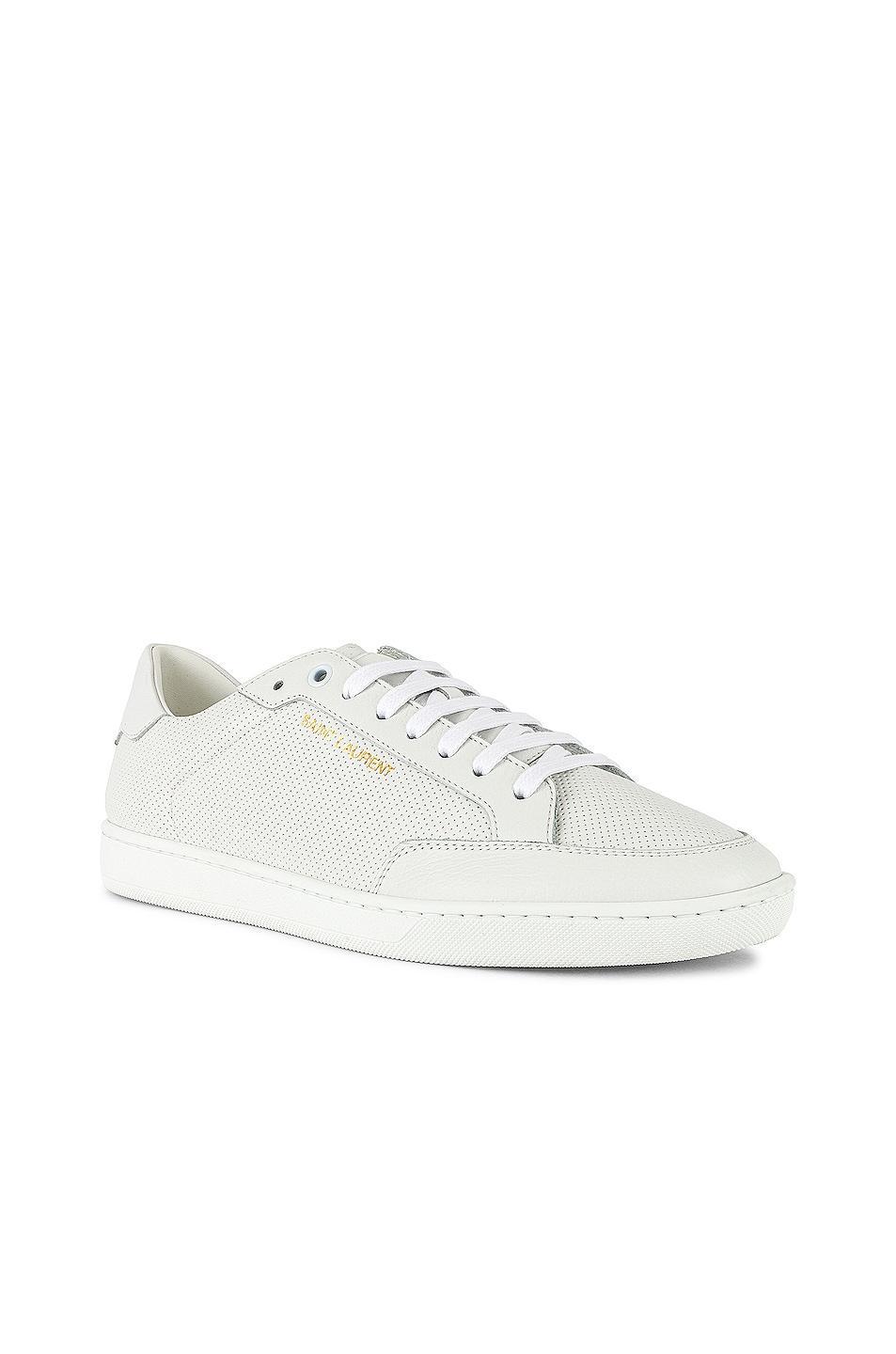Mens SL/06 Signature Perforated Leather Low-Top Sneakers Product Image