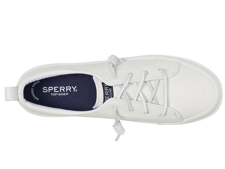 Sperry Womens Crest Vibe Leather Platform Sneakers Product Image