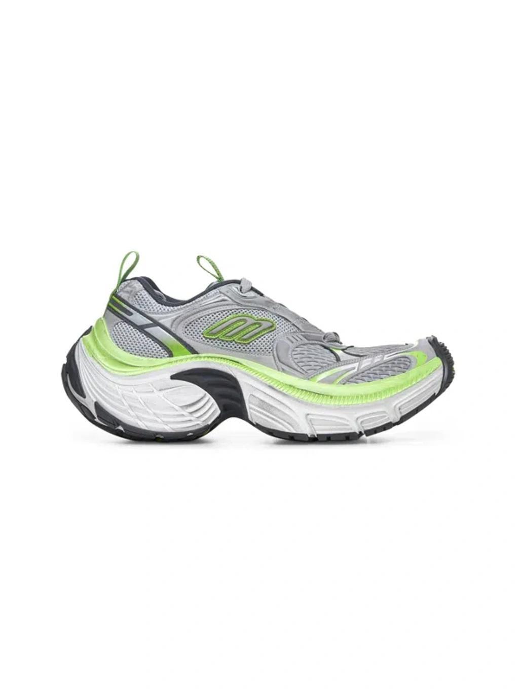 BALENCIAGA Multicolor Mesh And Rubber 6xl Sneakers In Multicolour Product Image