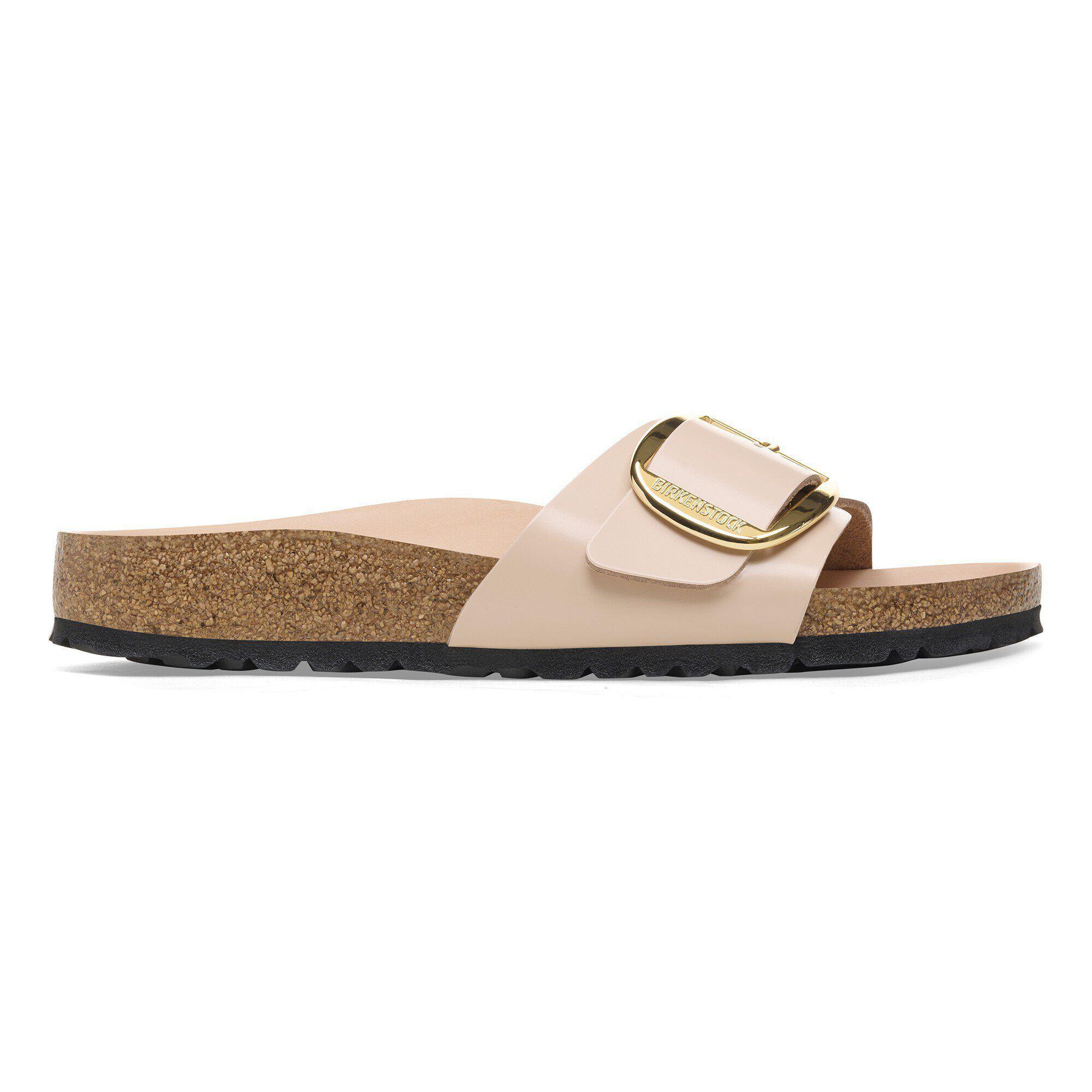 Madrid Big Buckle Natural Leather Patent Product Image