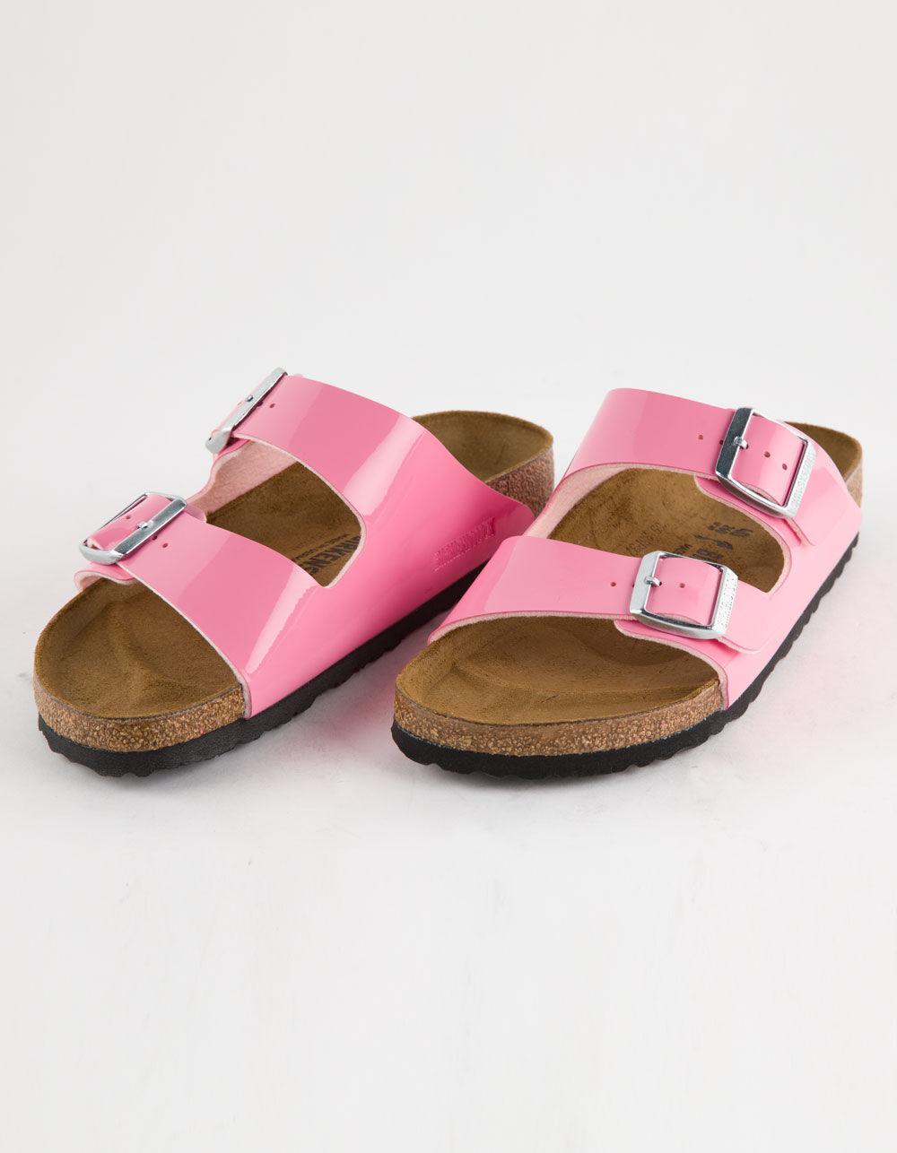 BIRKENSTOCK Arizona Birko-Flor Patent Womens Sandals Product Image