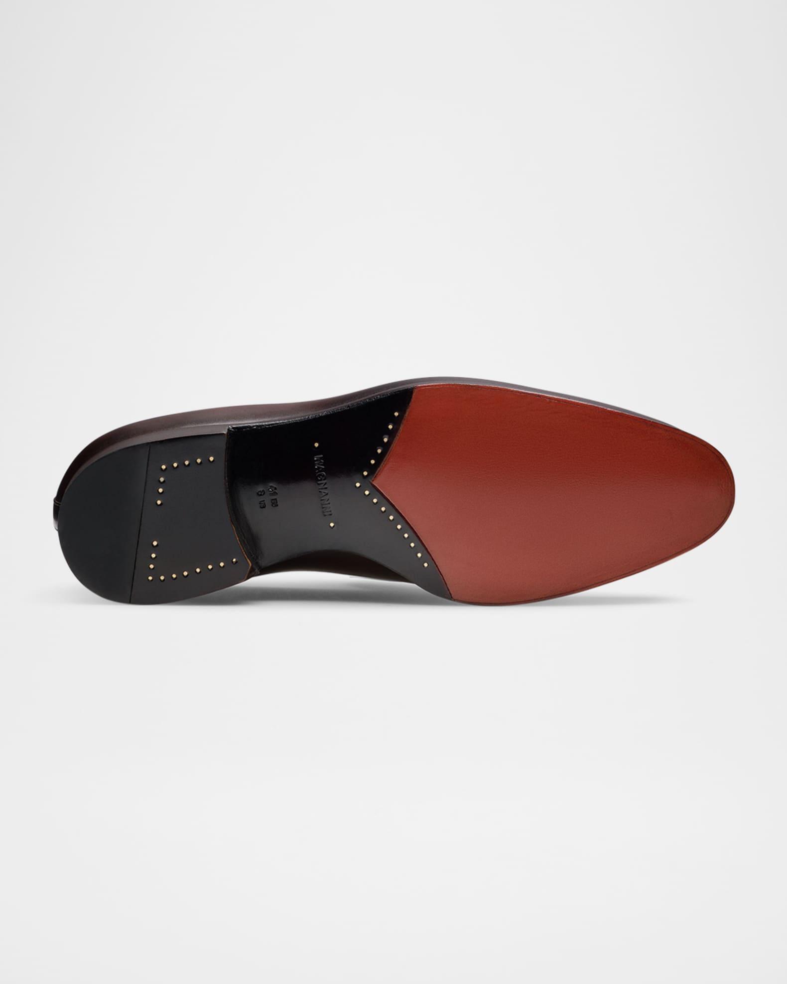 Men's Marquis Leather Penny Loafers Product Image