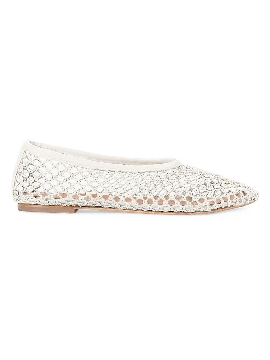 Womens Alba Net Ballet Flats Product Image