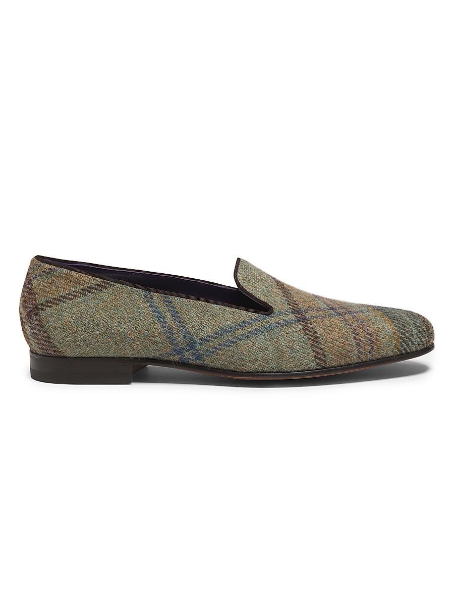 Mens Hamptons Suede Buckle Loafers Product Image