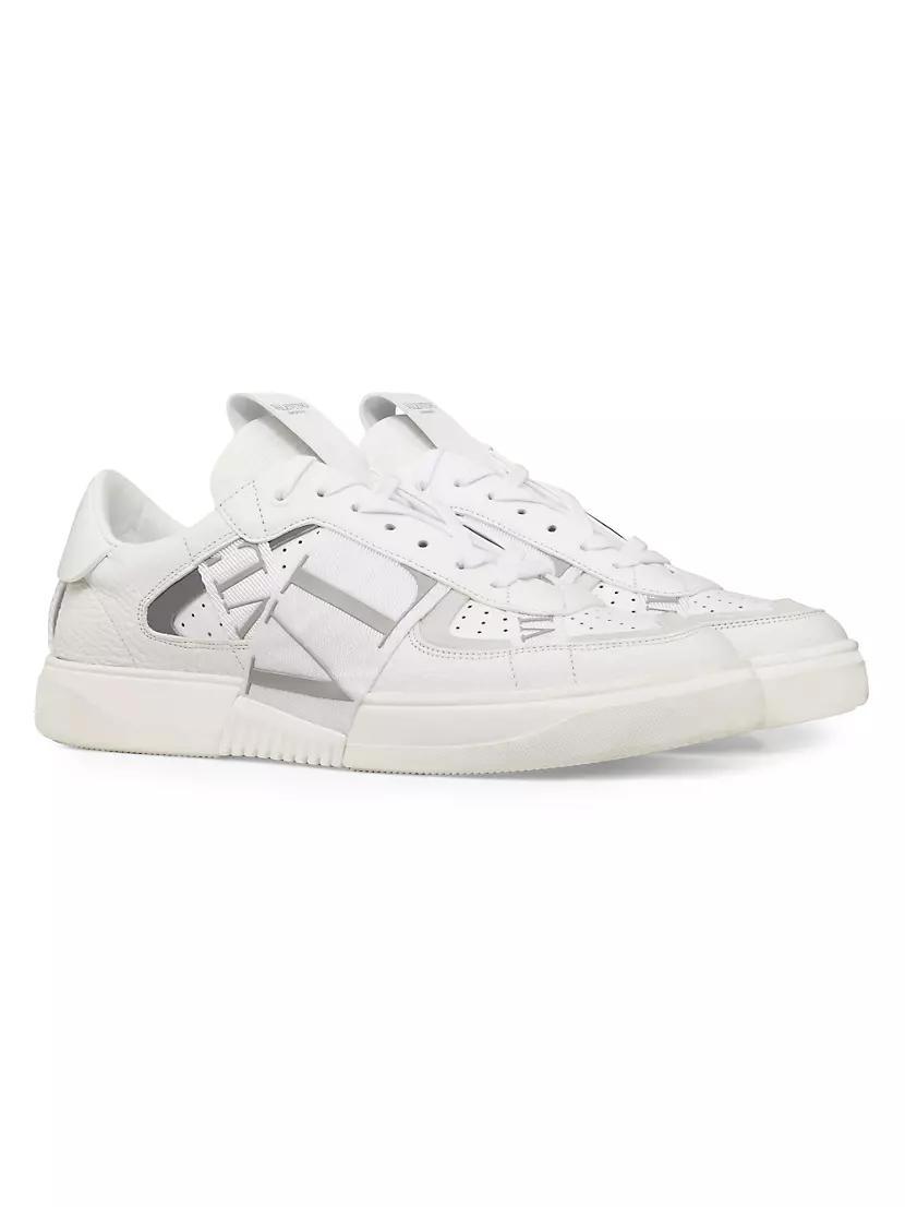 Low-Top Calfskin VL7N Sneakers with Bands Product Image