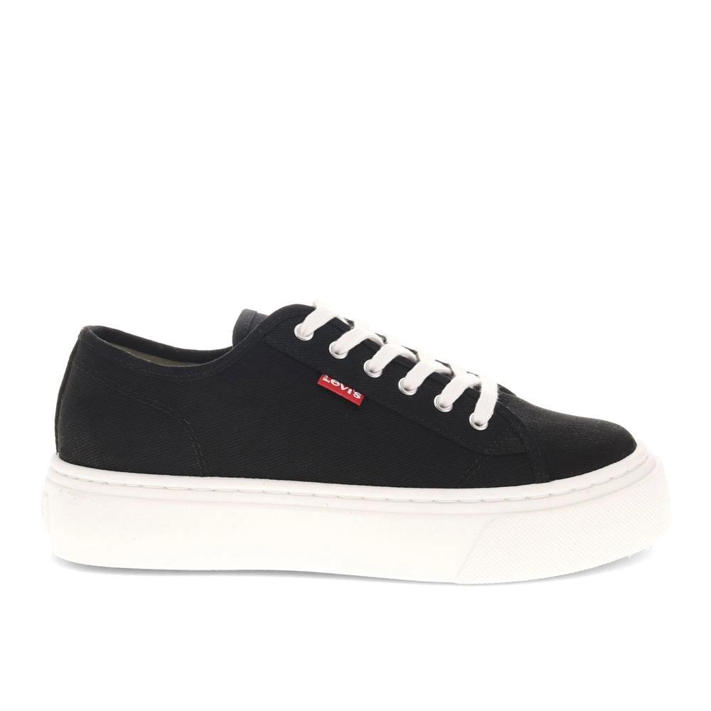 Levi's Womens Dakota CVS Twill Lowtop Casual Lace Up Sneaker Shoe Product Image