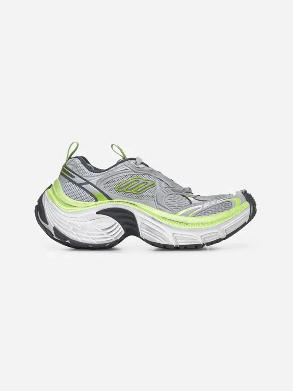 BALENCIAGA Multicolor Mesh And Rubber 6xl Sneakers In Multicolour Product Image