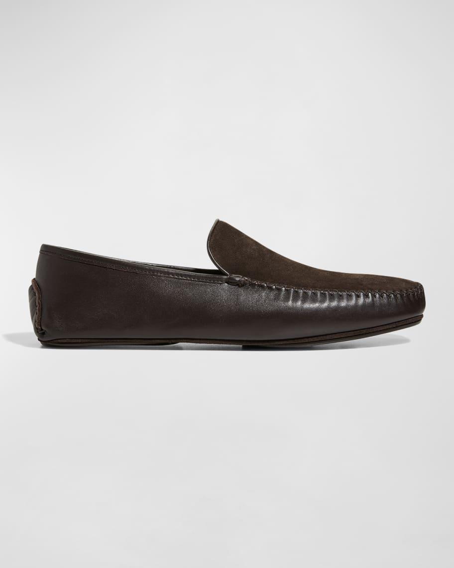 Mens Mayfair Suede-Leather Loafers Product Image