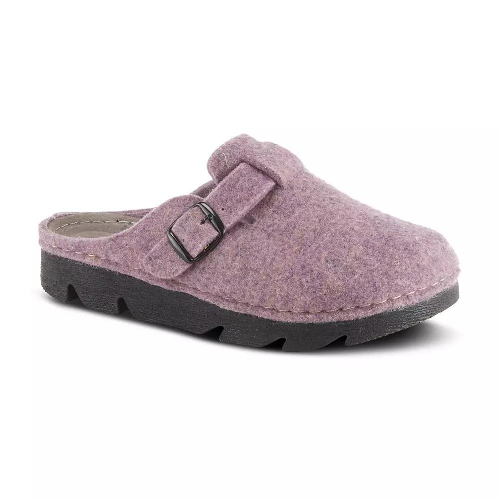 Flexus by Spring Step Clogger Women's Slippers, Size: 36, Purple Product Image