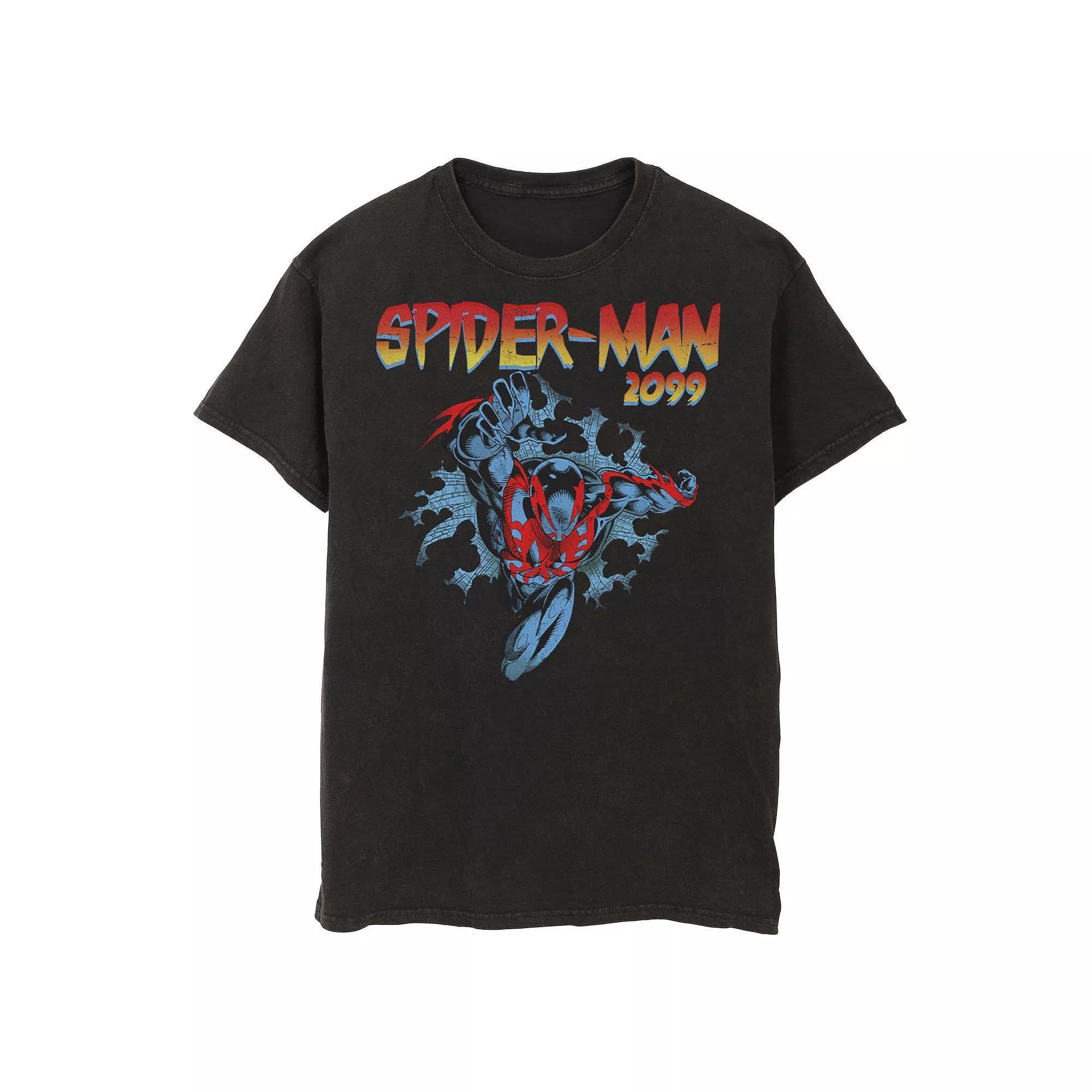 Men's Marvel Spider-Man 2099 Retro Jump Logo Tee, Size: XL, Black Product Image