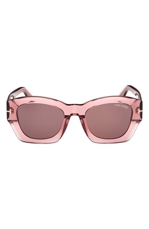 Tom Ford Geometric Sunglasses, 52mm Product Image